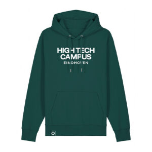 hooded sweater green